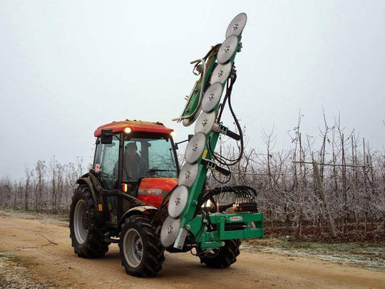 Lopping machine for orchards with disks CKD